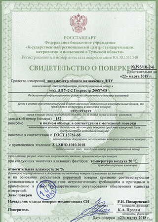 Проверка стандартизации метрологии и испытаний